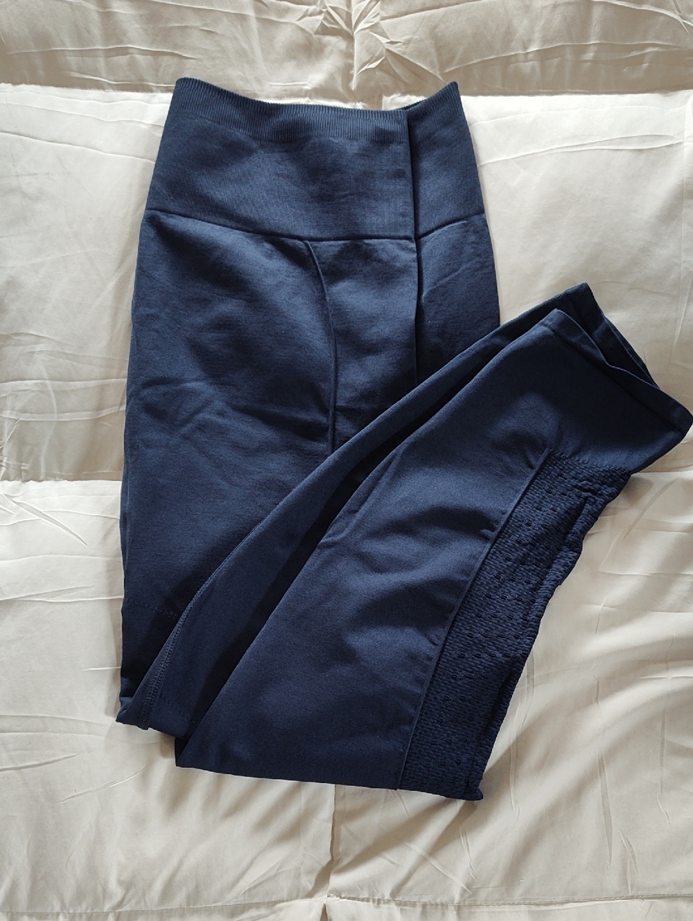 Fabletics Navy Blue High-Waist Leggings